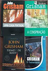 4 Livros Policiais Thriller John Grisham