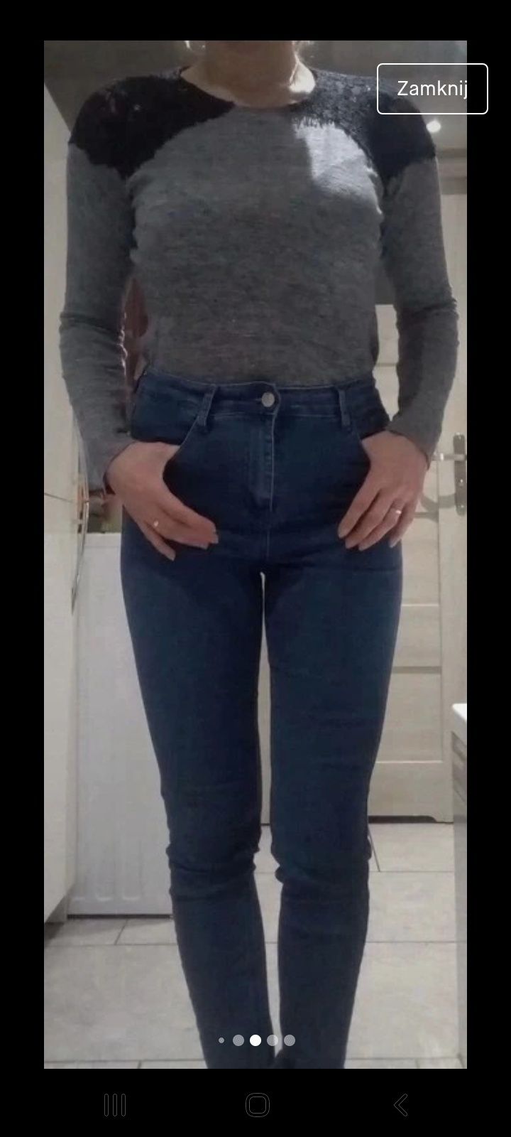 Bluzka Zara damaka