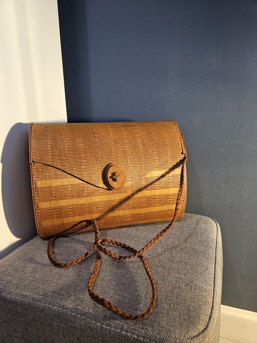 Drewniana torebka