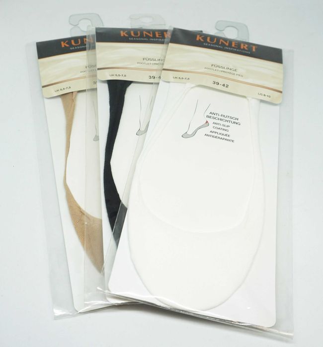 Nisko wycięte stopki prawie niewidoczne wysoka jakość białe 35-38 -40%