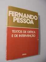 Pessoa (Fernando);Textos de Crítica e de Intervenção