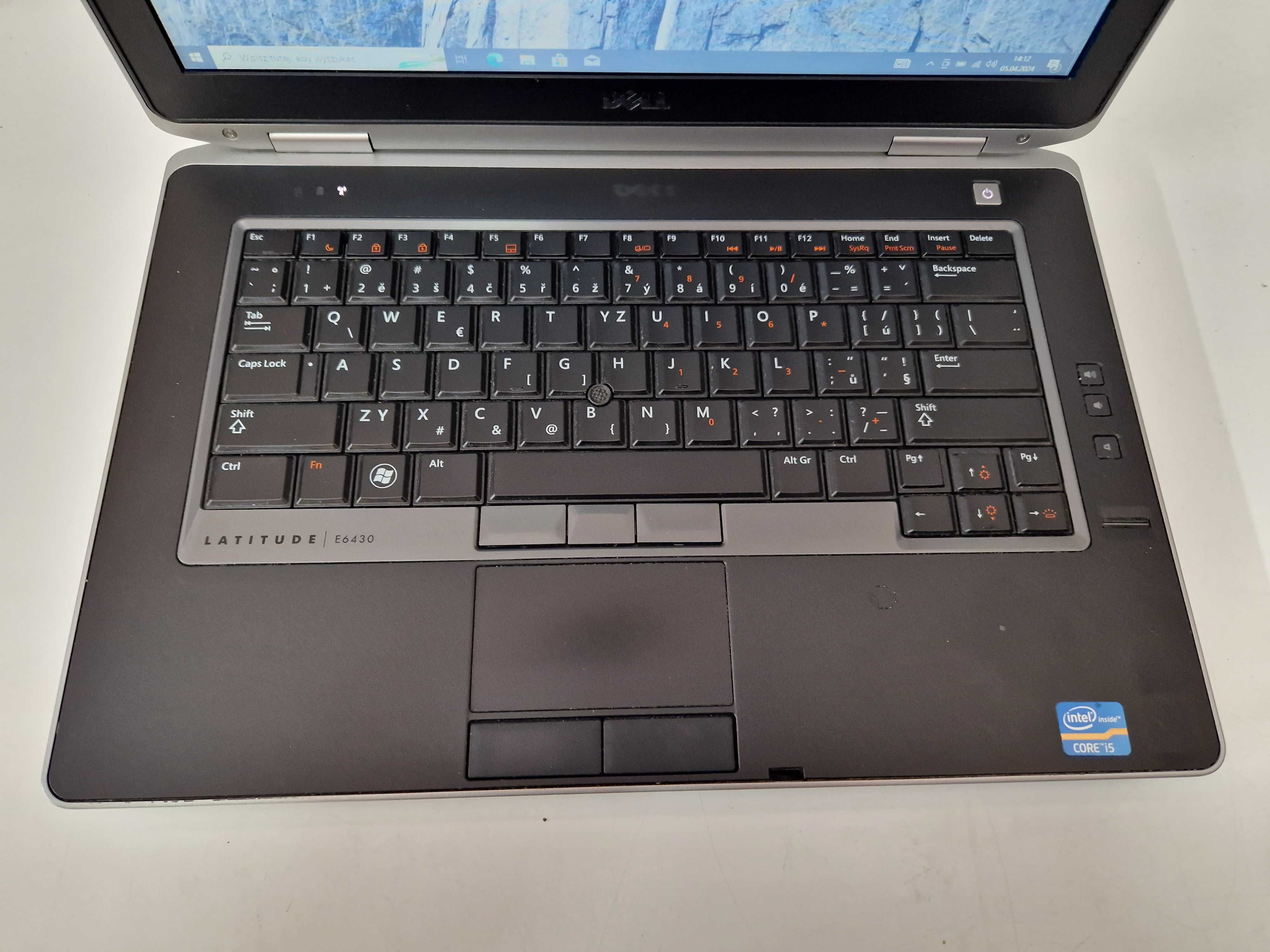 Laptop DELL E6430 Intel I5 Ram 8GB 128gb SSD Podświetlana klawiatura
