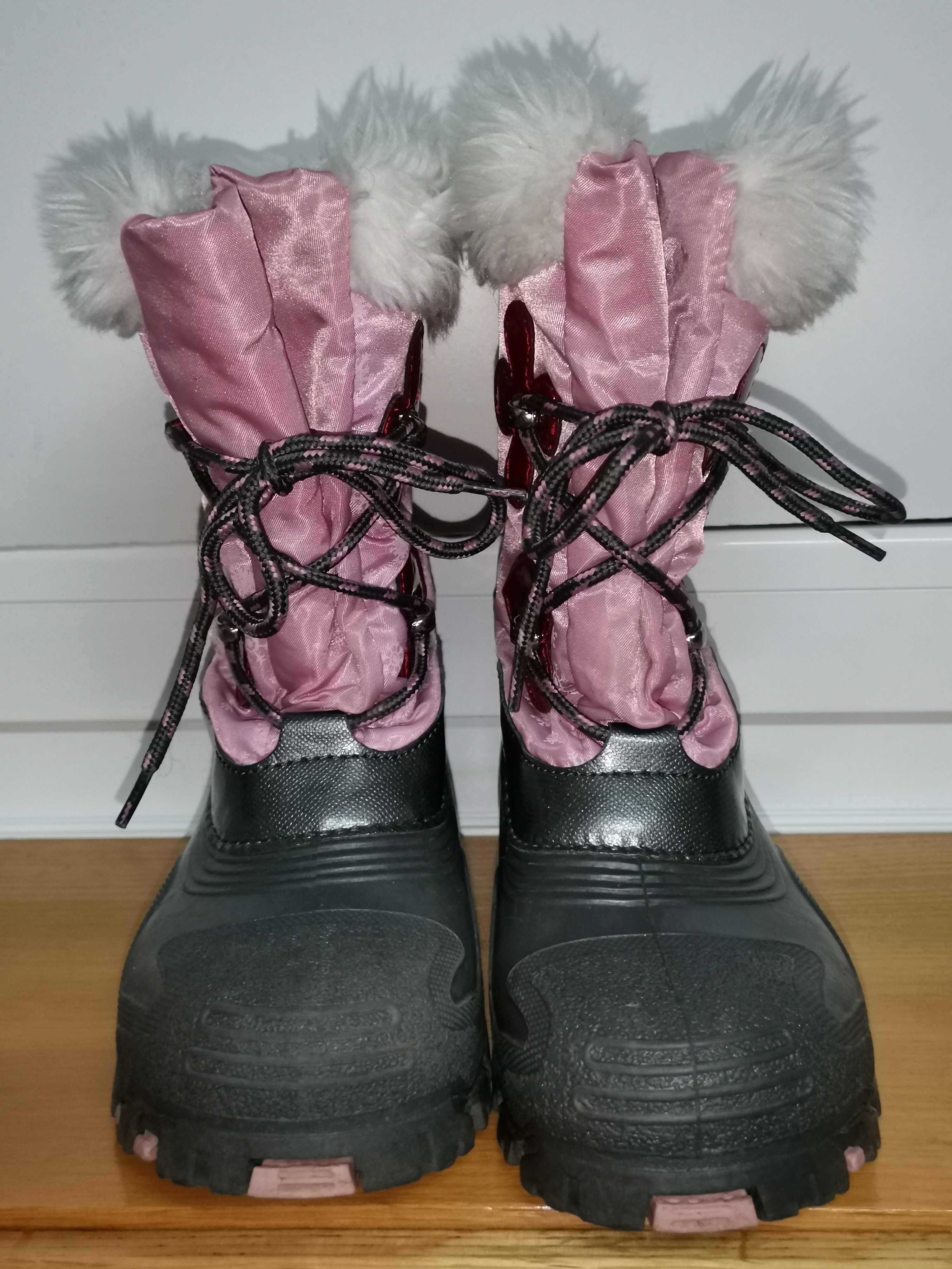 Botas impermeáveis para neve