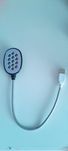 Novo  LED Portable Lamp com caixa USB