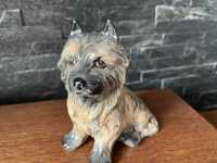 Pies Terrier porcelanowa figurka Sylvac