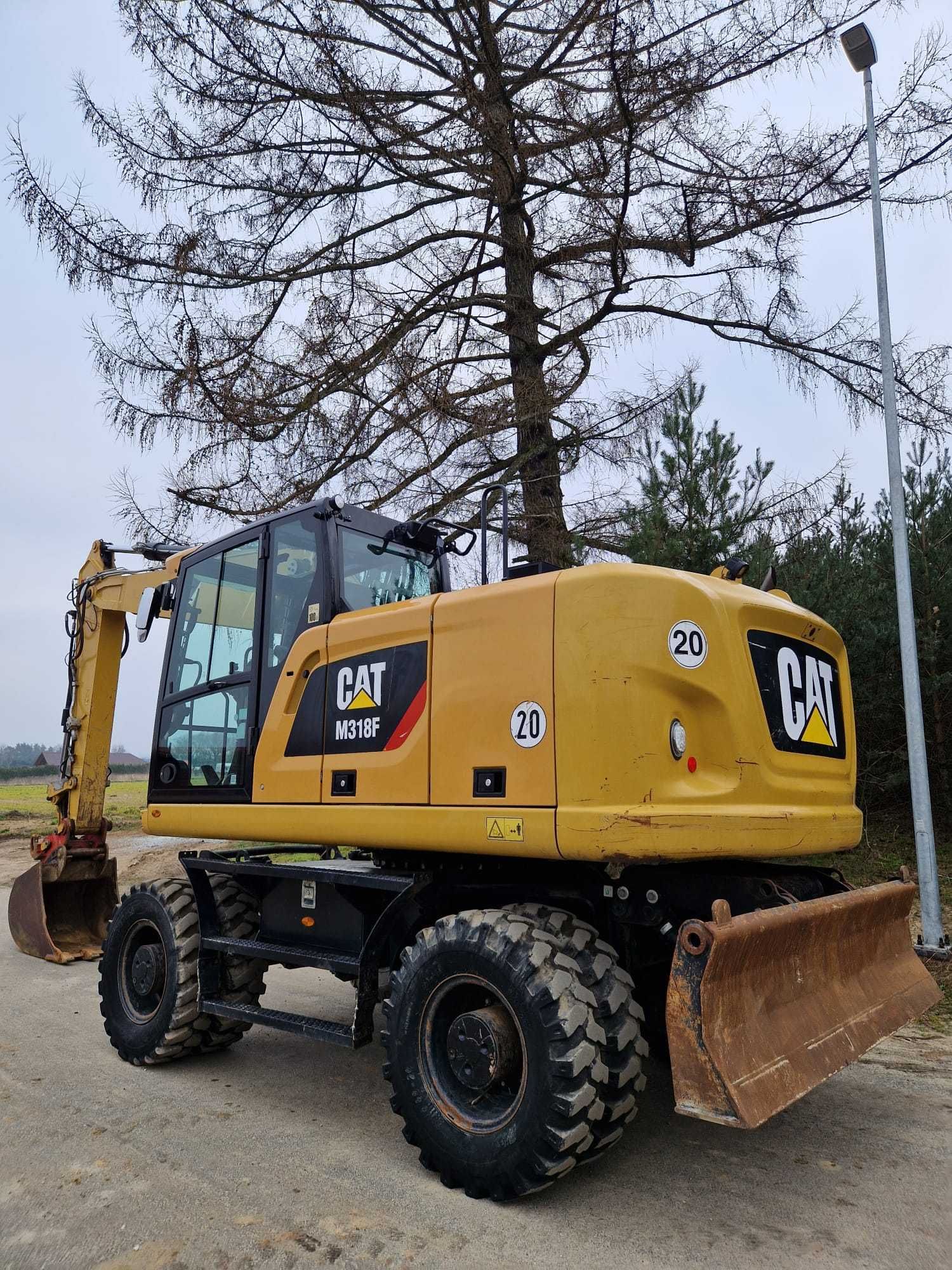 Koparka kołowa CAT Caterpillar  model M318F rok 2016