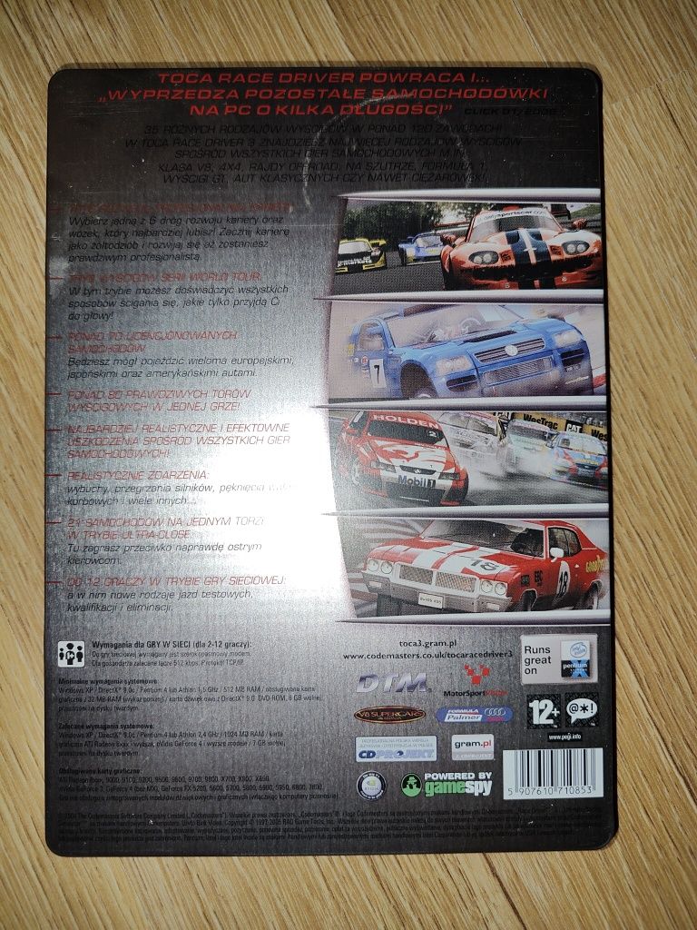 PC DVD TOCA Race Driver 3 The Ultimate Racing Simulator