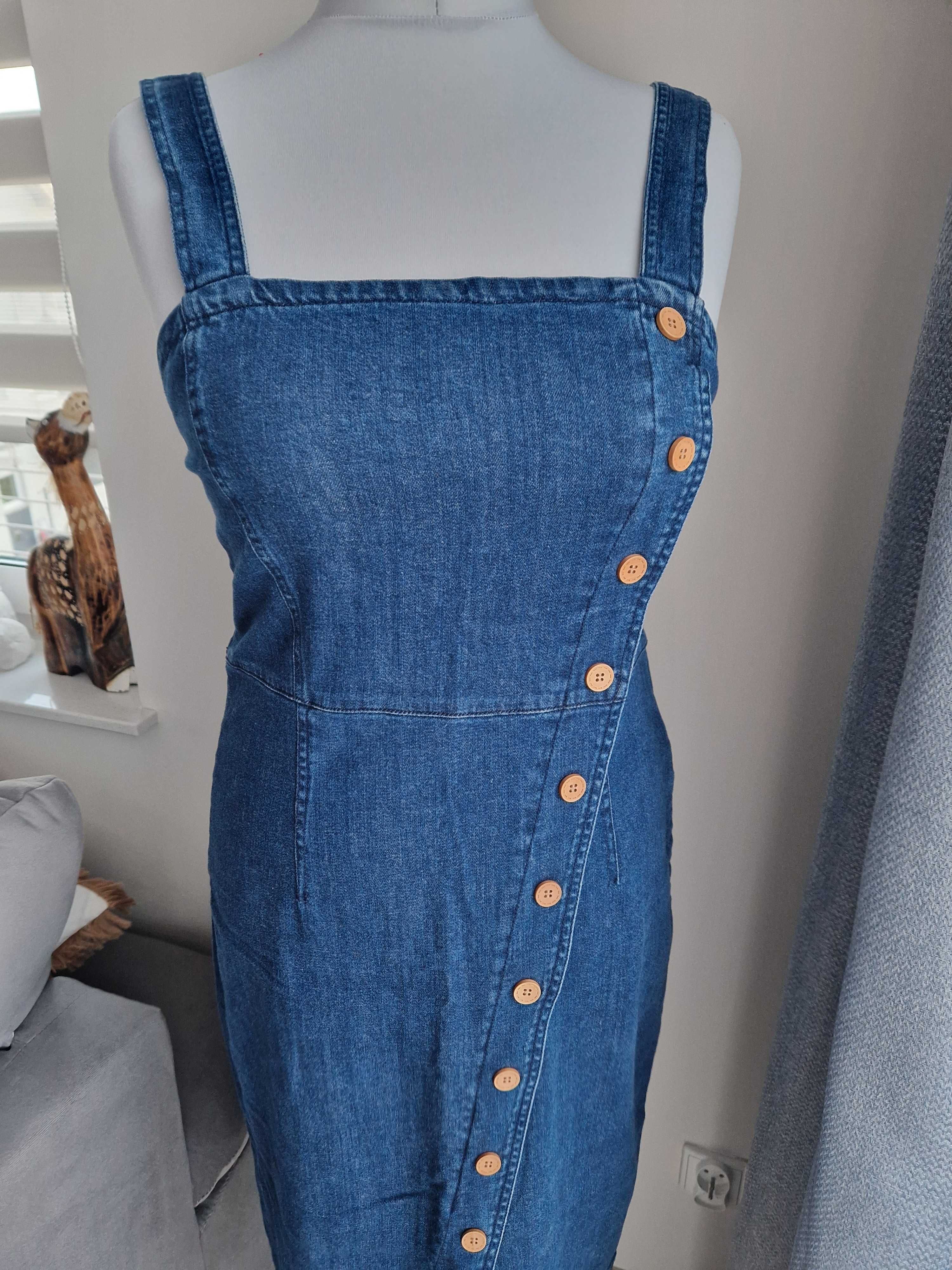 Vero Moda Sukienka Jeansowa L