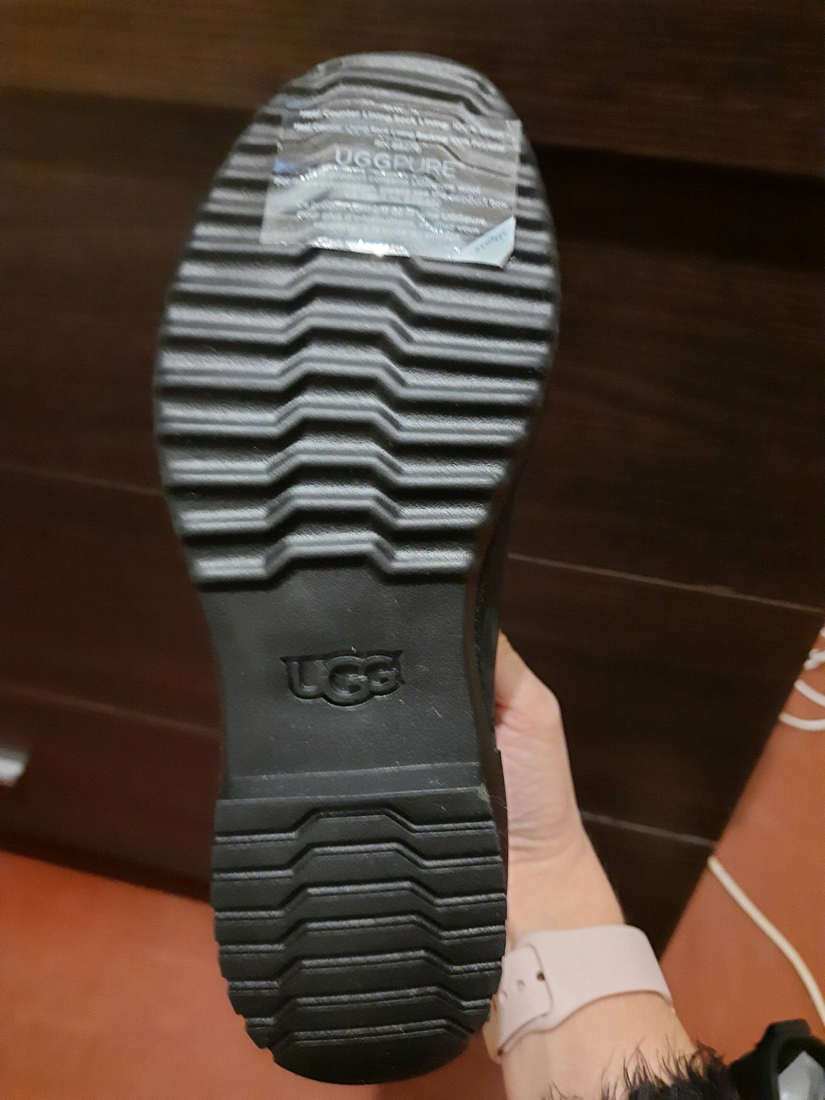 UGG оригинал, нубуковые ботиночки. 35 размер