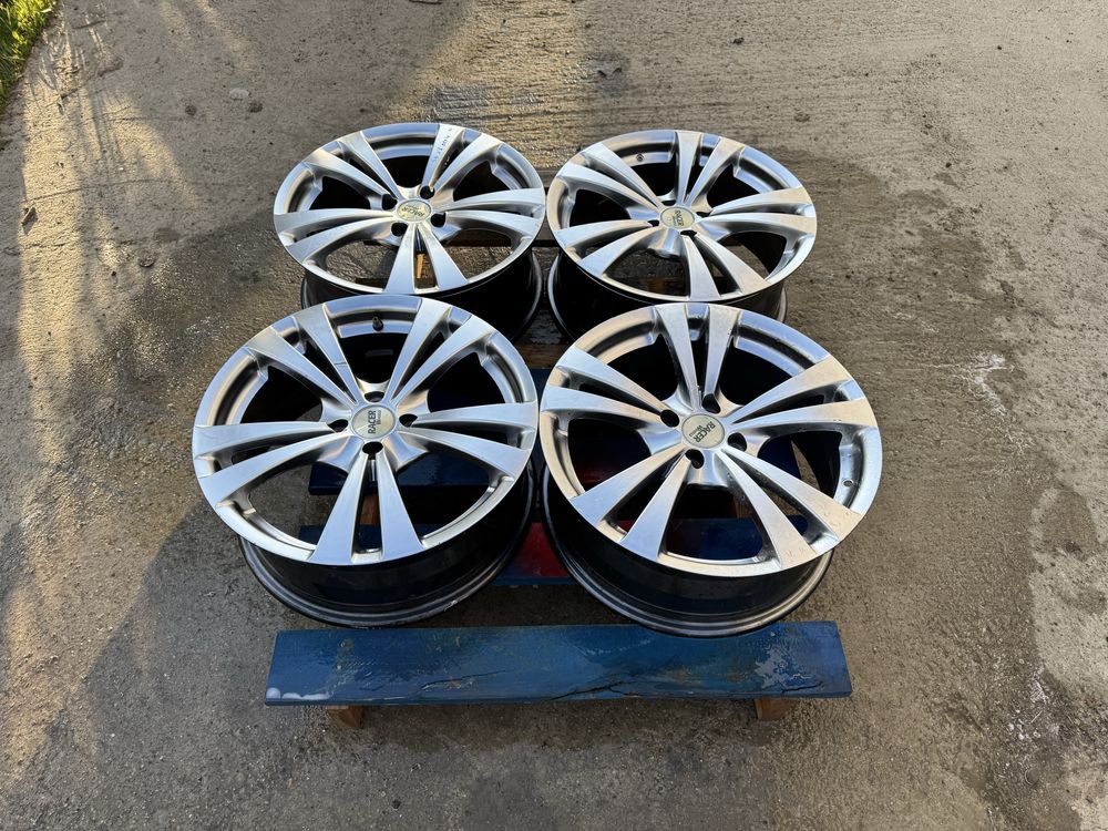 Felgi Racer Wheels Jante Lyra 17 7x17 4T100 4x100 ET35 NOWE Komplet