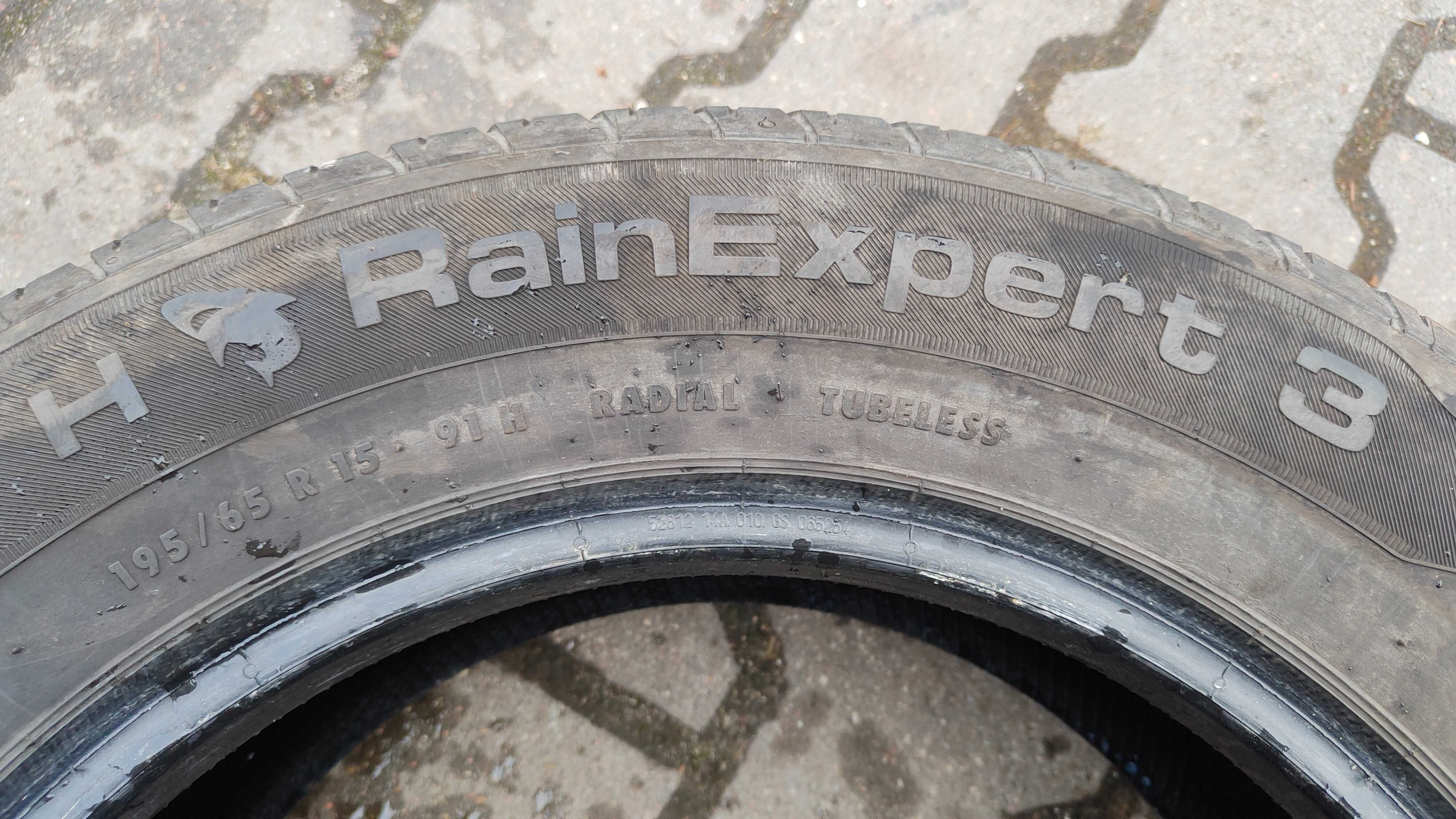 2x 195/65R15 Uniroyal RainExpert Lato Używane FV Siedlce