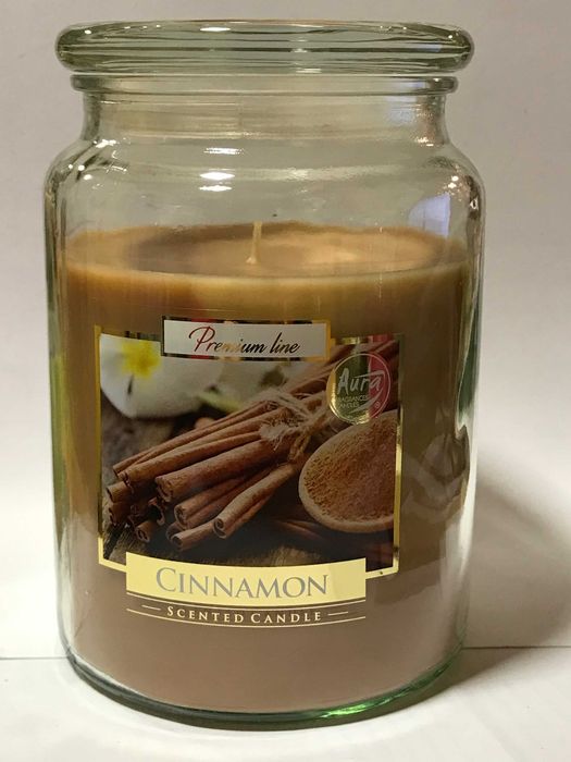 świeczka zapach do wyboru  500g Duża  100h słoik Bispol