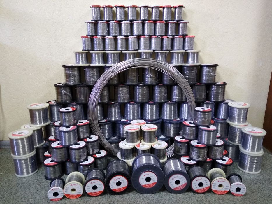 Фехраль Х23Ю5Т, Х15Ю5, ніхром Х20Н80, ПОС-30/40/61, хромель/алюмель