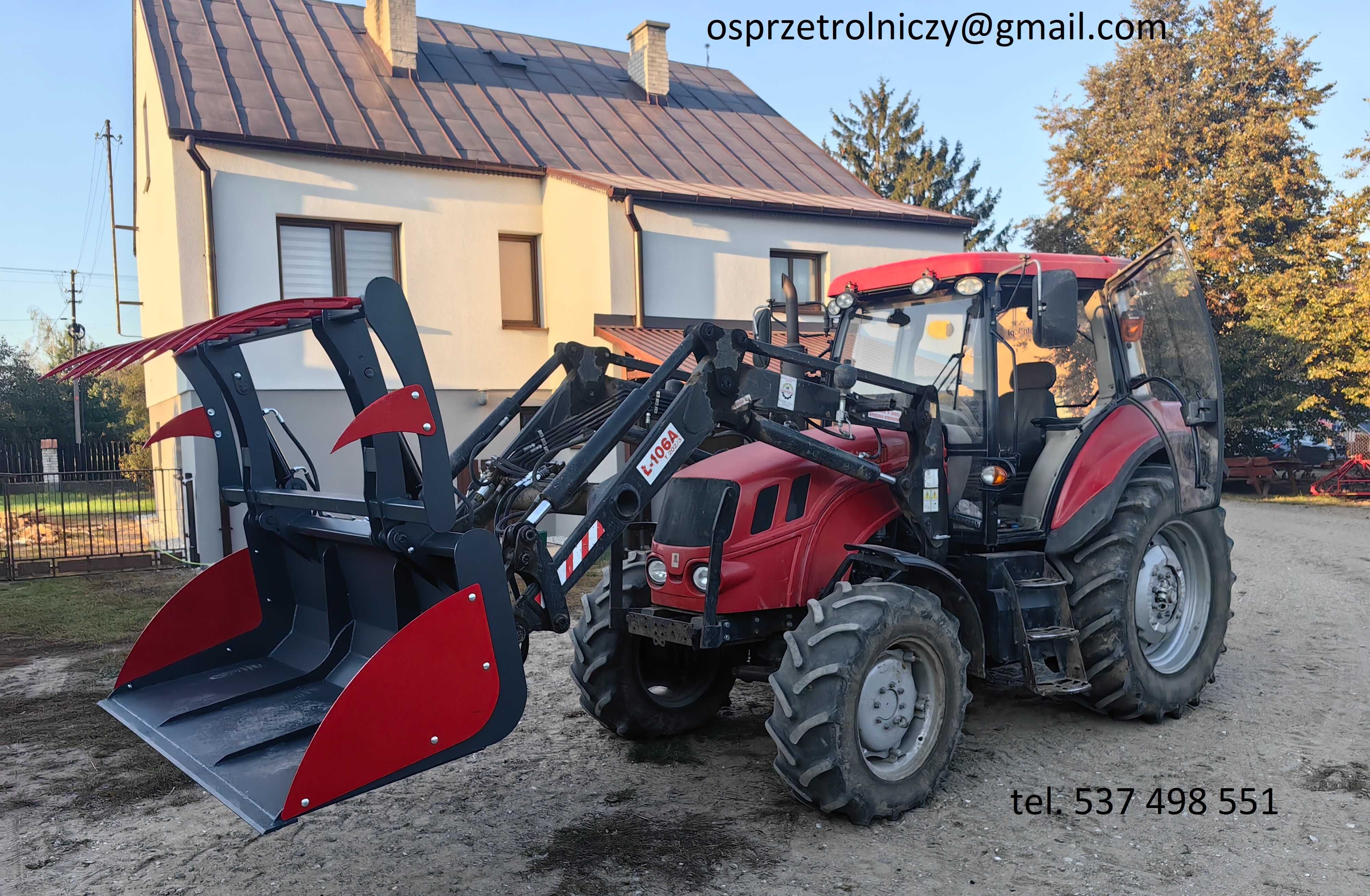 KROKODYL ŁYŻKO-KROKODYL DOSTAWA 1,6m do obornika kukurydzy ząb kuty
