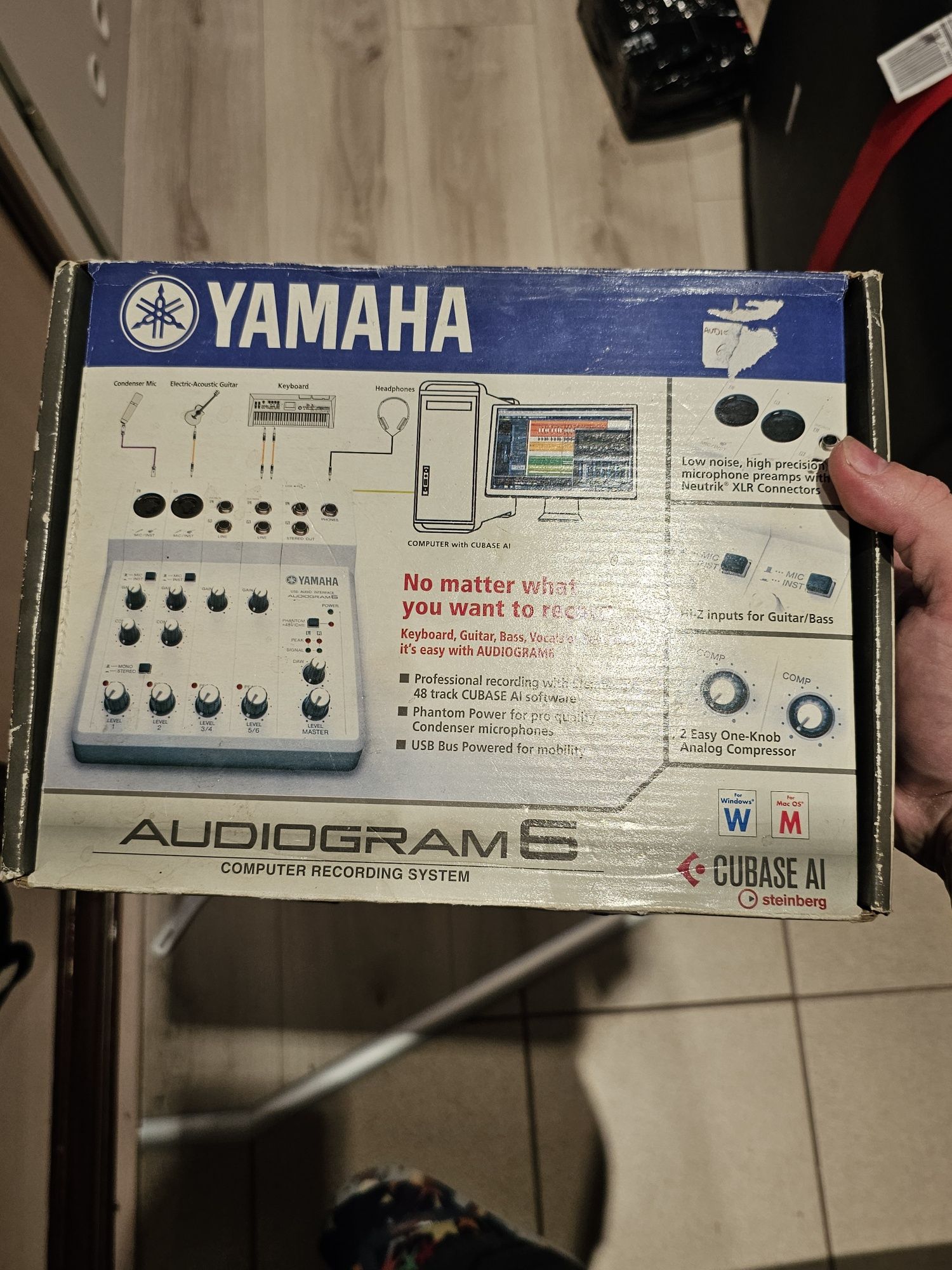 Yamaha Audiogram 6 usb audio interface