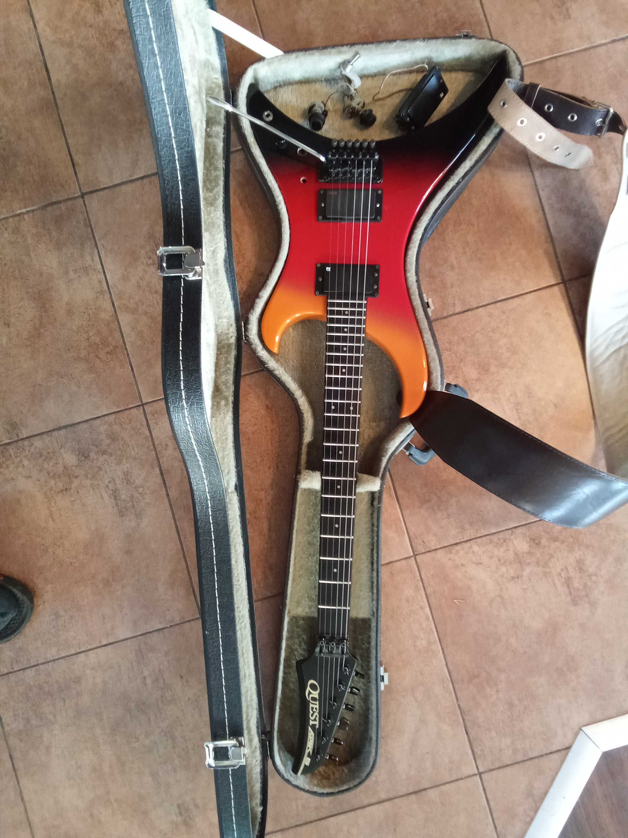Gitara Quest Atak 5 jak Ibanez Bc Rich Charvel