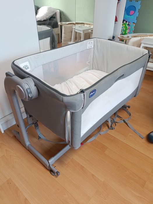 Dostawka chicco next2me magic szara