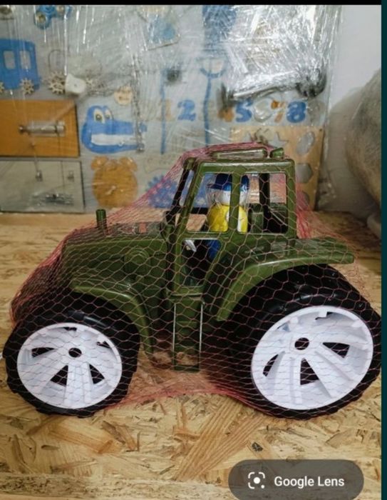 Іграшка НОВА військовий трактор поліція позашляховик машинка