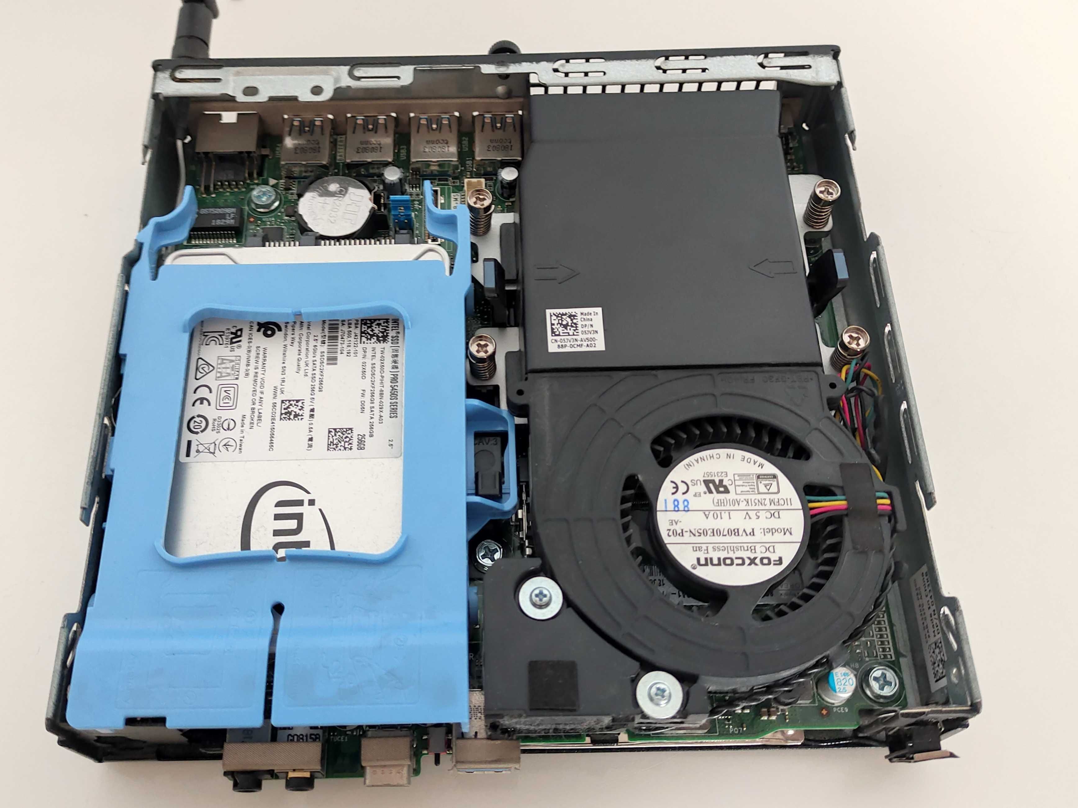 Dell optiplex 7050 micro Mini PC i5 8 / 256 GB WiFi BT Windows 10 PRO