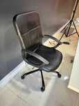 MILLBERGET Black Swivel Chair