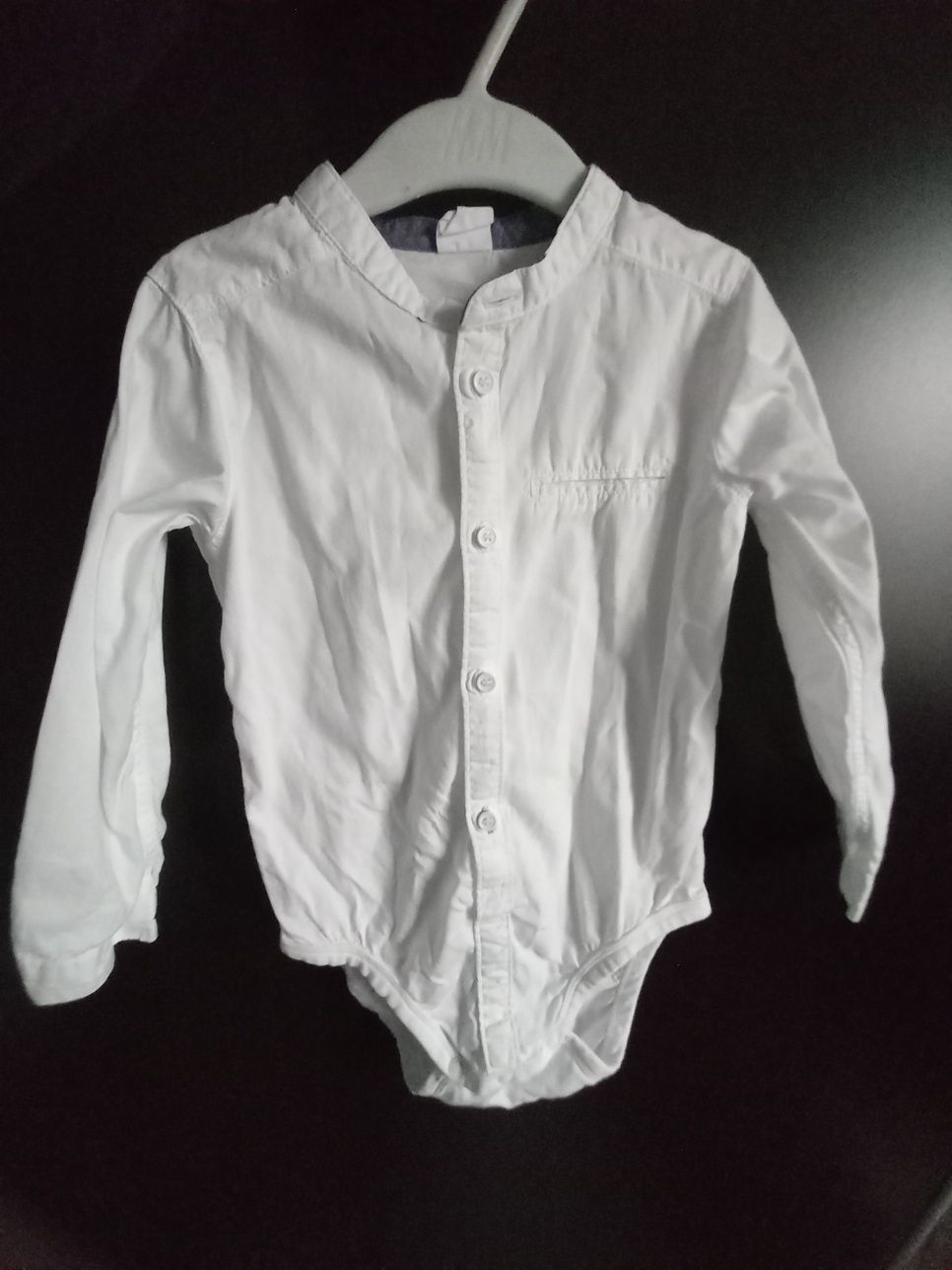 Biała  koszula body H&M r 98