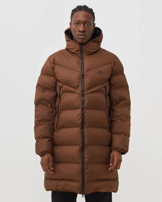 Куртка Nike Sf Wr Pl-Fld Hd Parka Brown оригінал