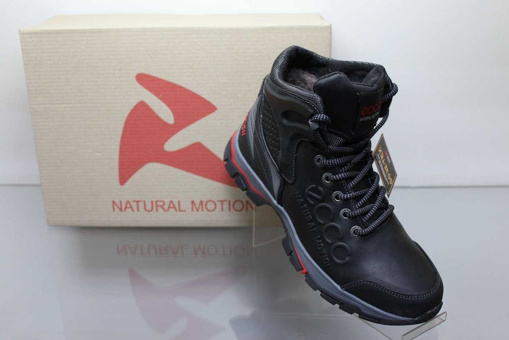 ECCO Natural Motion- зимние высокие ботинки- кроссовки на меху(2-7мех)