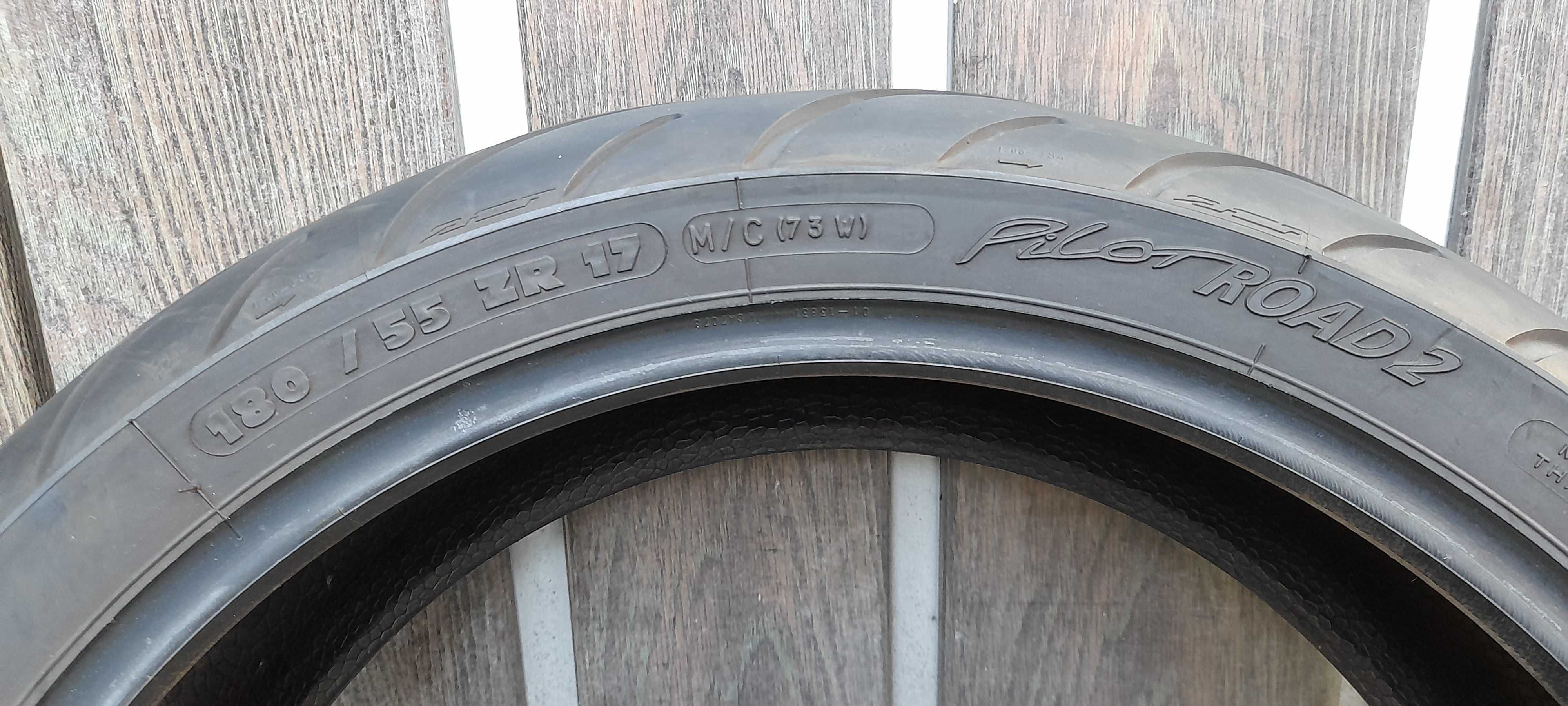 Opona do motoru  Michelin  180/55 ZR17  M/C 73W