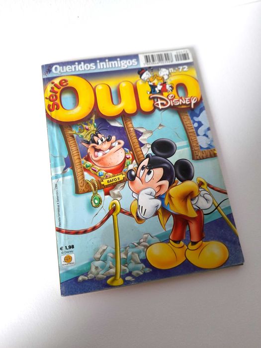 Livro BD Disney Série Ouro Queridos Inimigos Volume 72