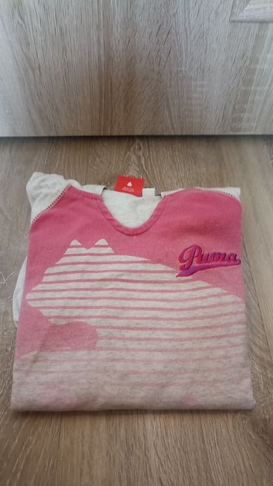 Zestaw, paczka ubrań dla dziewczynki r. 134/146