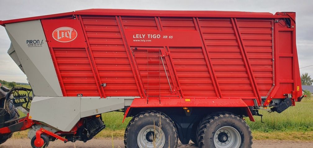 Lely Tigo XR 65 Strautmann Fendt Tigo przyczepa samozbierająca