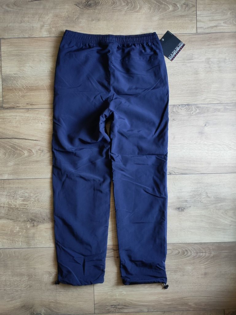 Spodnie Napapijri M-Reedy Blue Marine męskie dresowe granatowe r. M