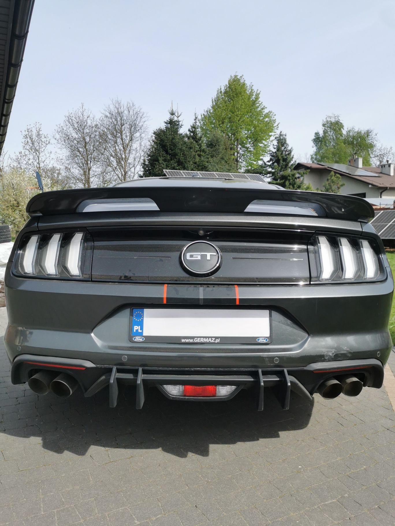 Spoiler Ford Mustang GT500
