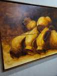 Quadro pintado a mão