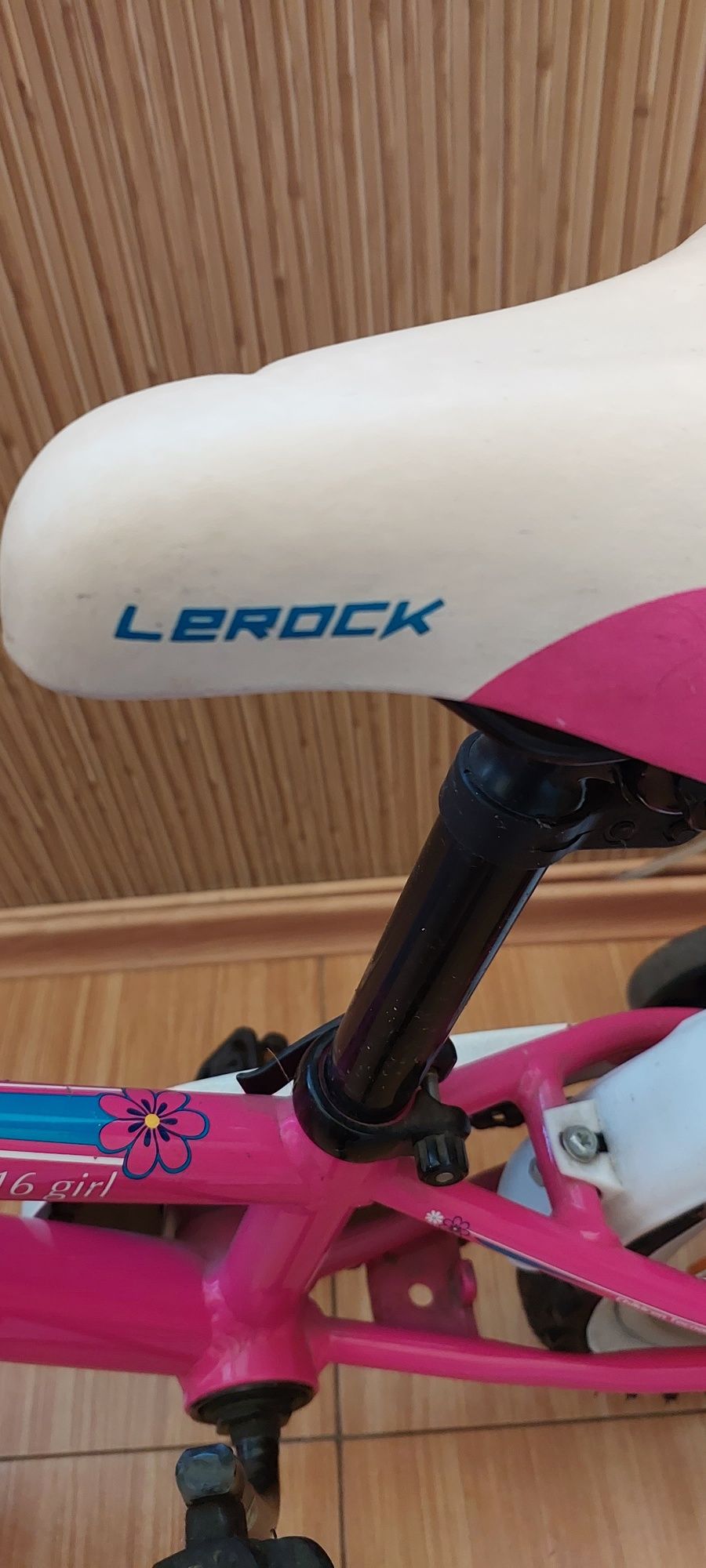 Велосипед Lerock RX16' Girl pink white