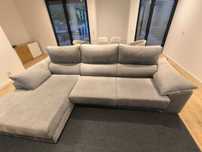 Sofá com Chaise como novo