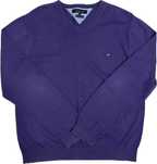 Tommy Hilfiger Sport sweter męski XL fioletowy