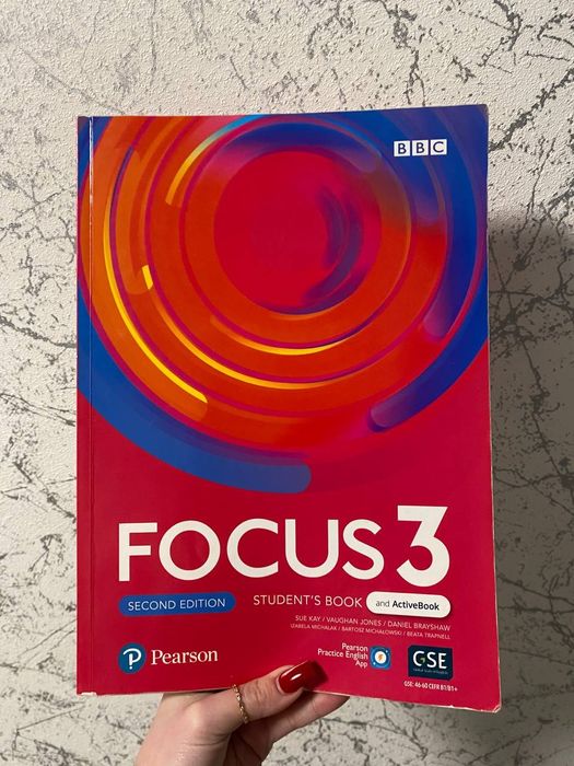 Книжки з англійської мови Focus 3