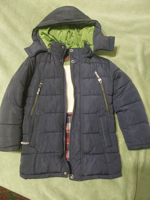Куртка зимова зріст 128