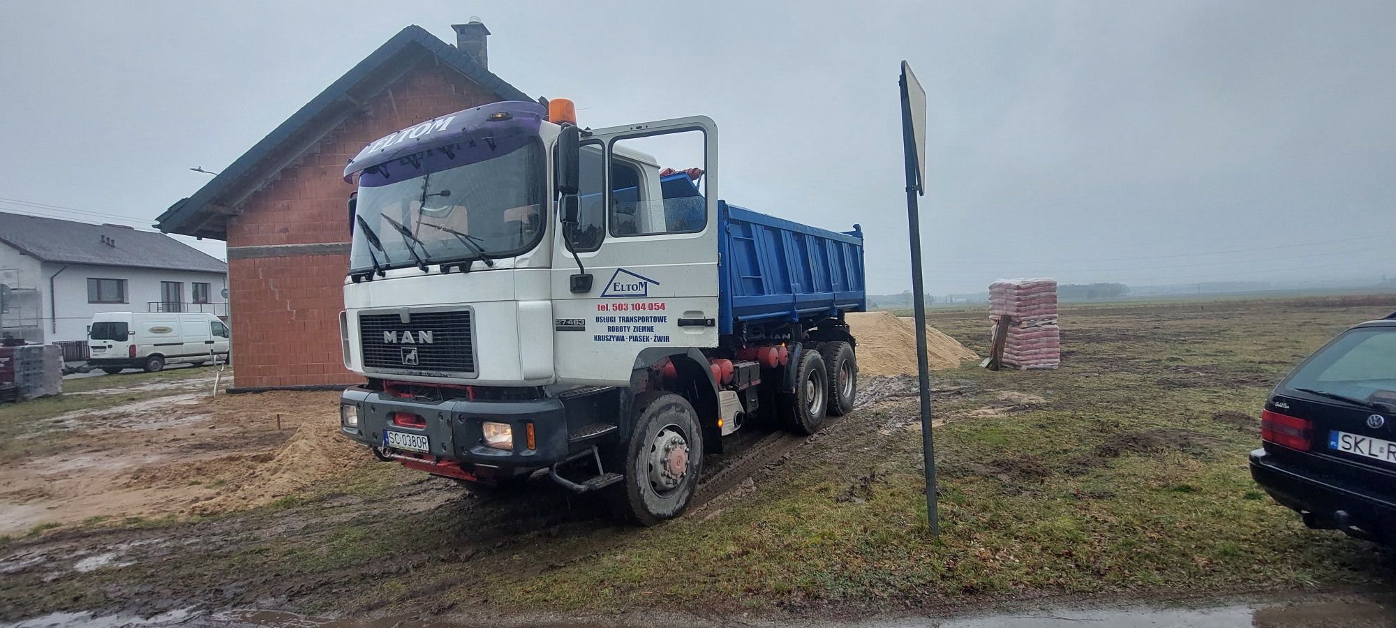 Piasek płukany do wylewek i tynków