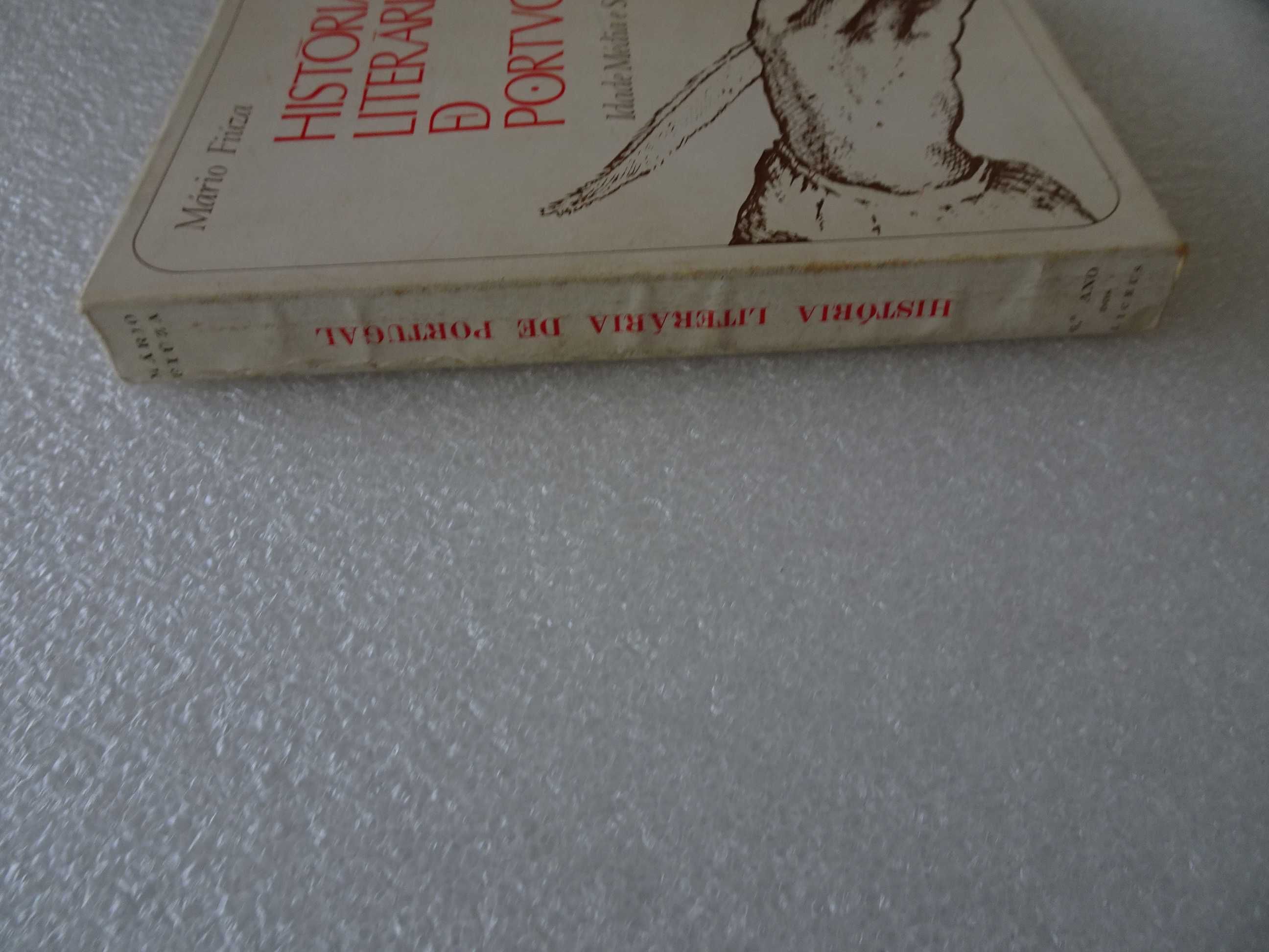 Livro - Mário Fiuza - História Literária de Portugal