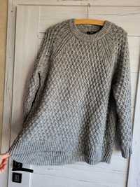 Ciepły Sweter w sploty H&M S M