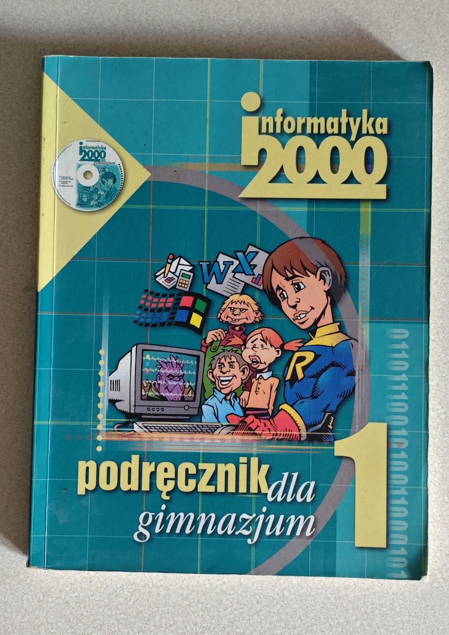 Książka Informatyka 2000 Podręcznik dla Gimnazjum