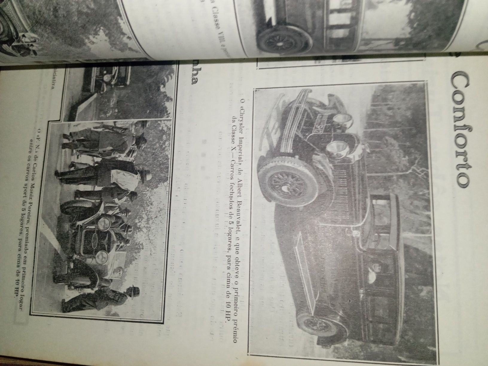Boletim oficial automóvel clube de Portugal n1  1929 defeito já lomba