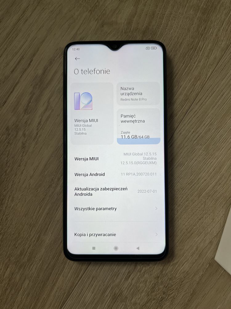 Xiaomi Redmi Note 8 pro