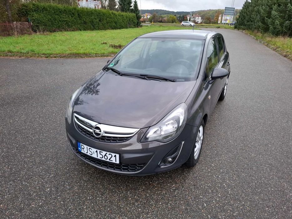 Opel Corsa D Lift 1.2 Benzyna 86KM 2014r Klima Półskóra Alu Tempomat