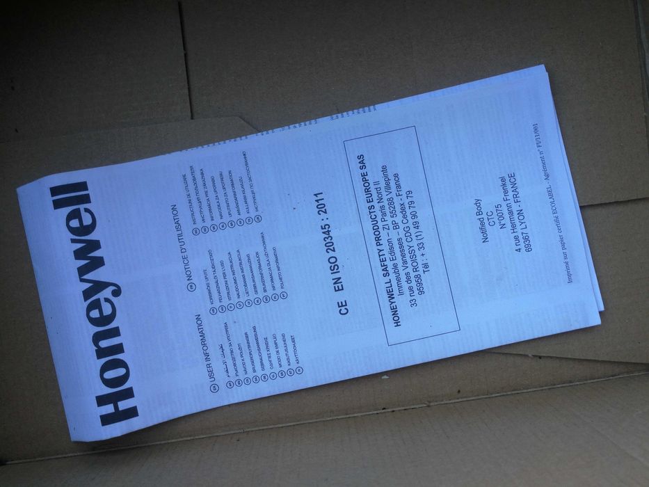 Buty Robocze Ochronne Honeywell Rozmiar 39