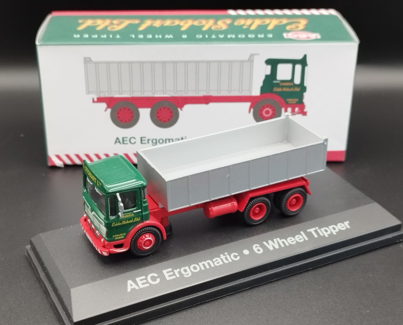 1:76 Atlas ACE Ergomatic 6 Wheel Tipper E.Stobart model nowy