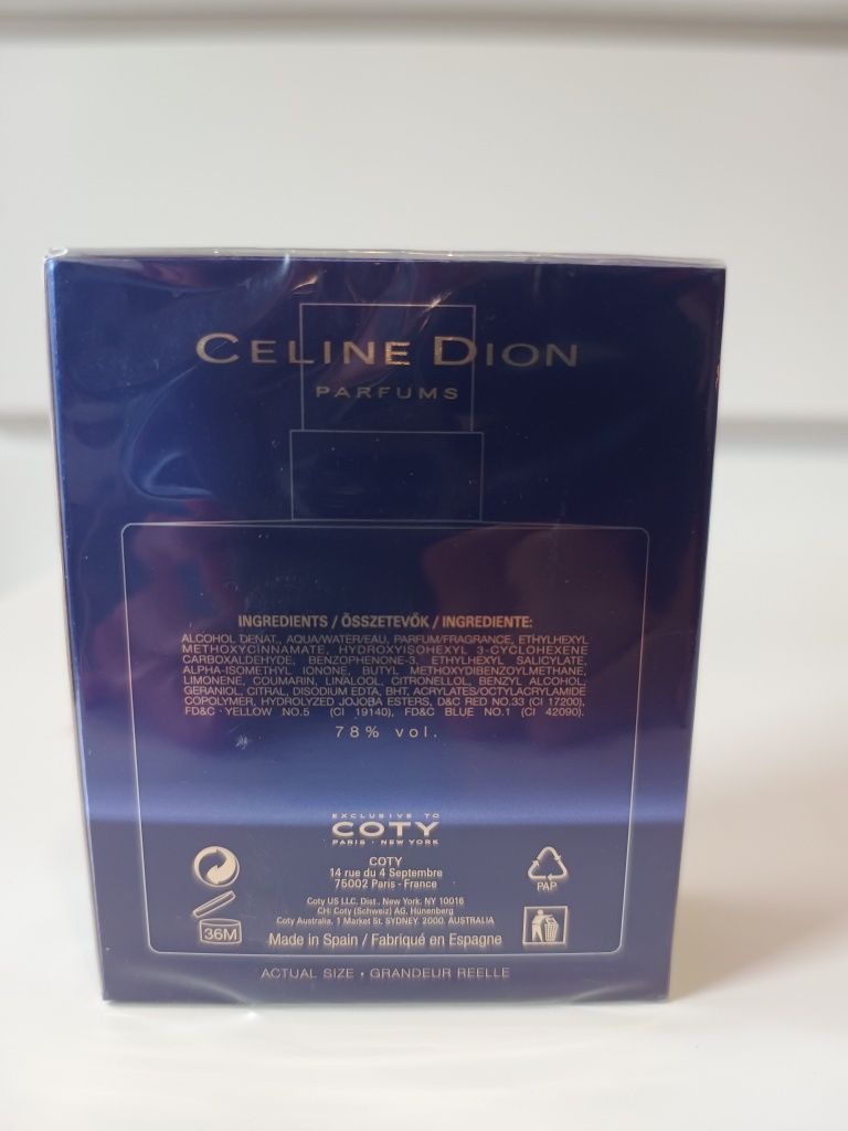 Celine Dion Paris Nights 50ml EDP. Nowy. Unikat.