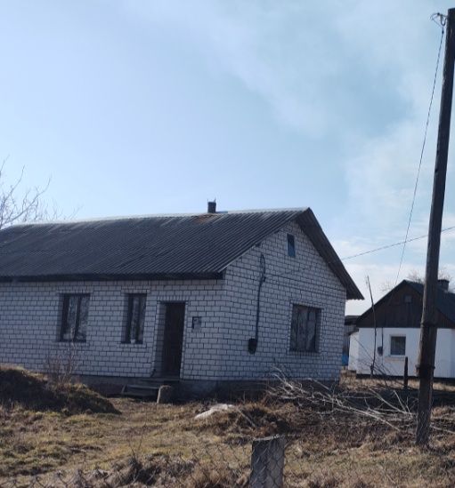 Продам недобудований будинок 65 м² у с. Олександрівка, ділянка 24 сото